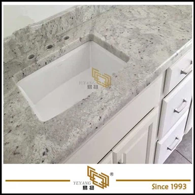 Lijepa različite kvalitete andromeda bijela Countertops Granit za kupaonicu nove opcije
