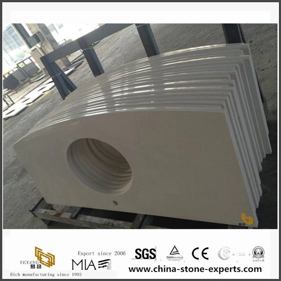 Najbolje cijene na kvarc kamena Countertops za kupaonica ispraznošću