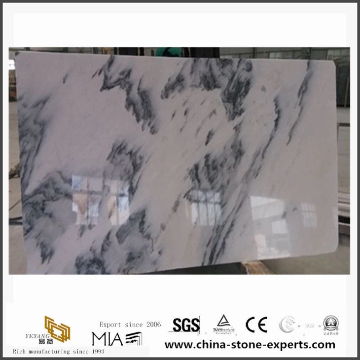 Pejzaž Bijeli Mermer Za kuhinje Parket dizajna ili Vanity Top