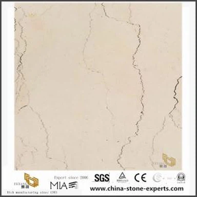 Priroda Polirana Italija Perlino Bianco mramor kamenu ploču za kupaonice