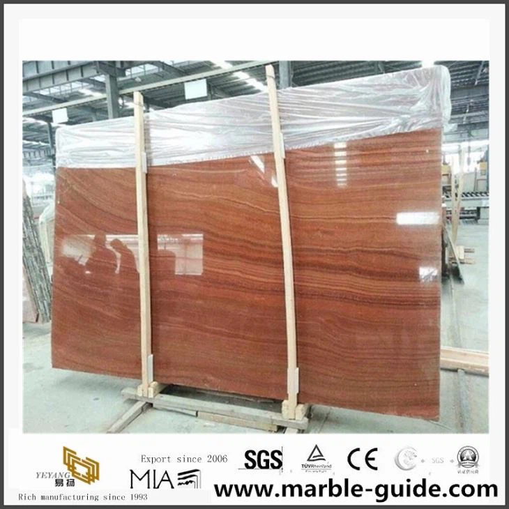 Kina Jeftino cijene Crvene drvene mermerne ploče za podne pločice