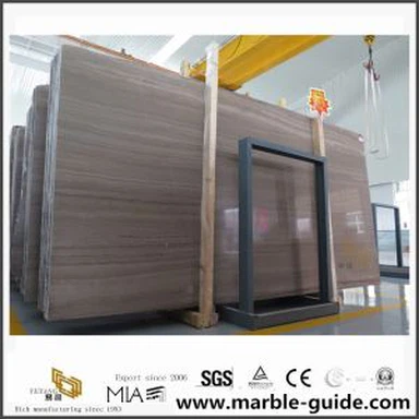 Kava smeđe drvo vena Mramorna ploča za stolić Countertops iz Kineske tvornice mramor