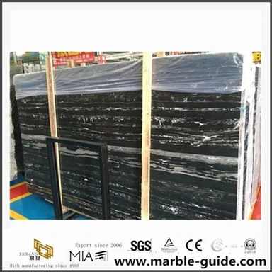 Popularno portoro srebrne mramorne pločice s najboljim kvalitetom