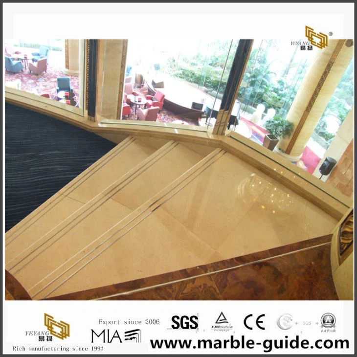 Crema Marfil Marble Hotel Project