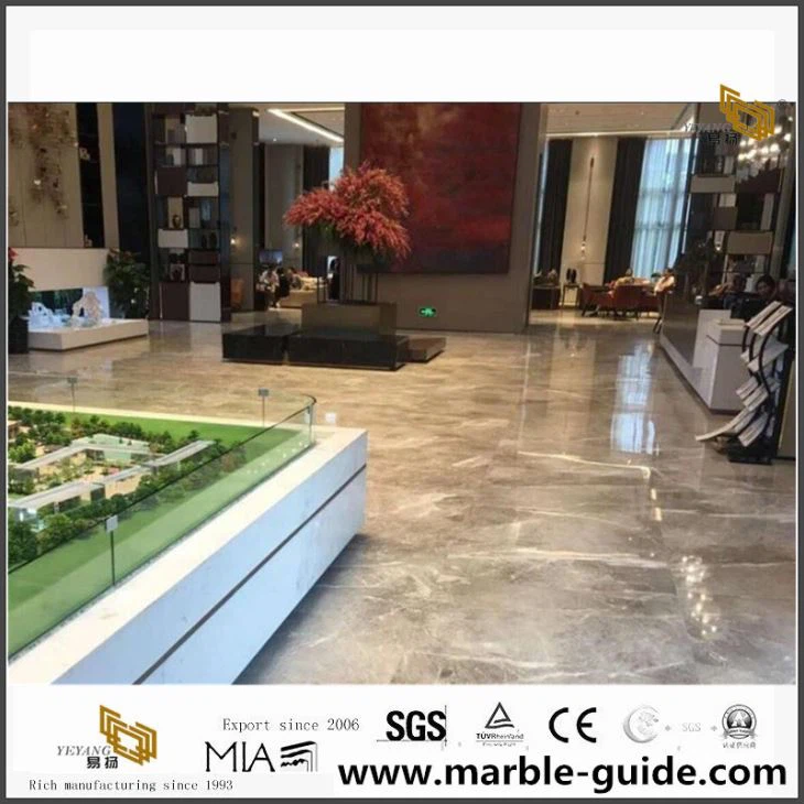 Dora Ash Cloud Marble Slab For Project