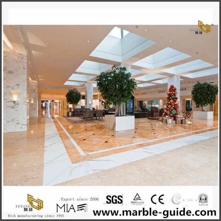 Honey Gold Onyx Project For Hotel Decoration
