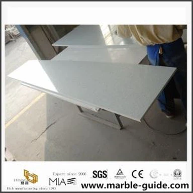 Bijeli ogledalo Fleck kvarcni toalet