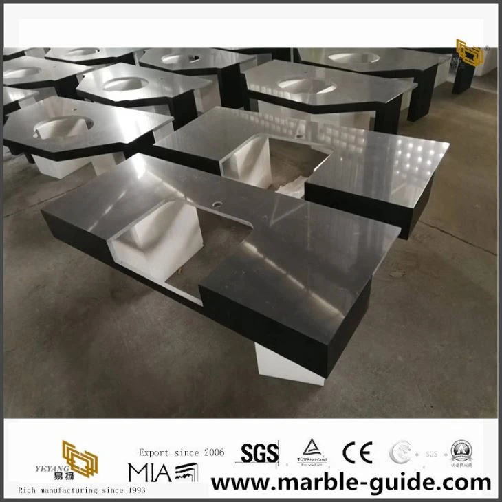 Stunning Black Quartz Countertops