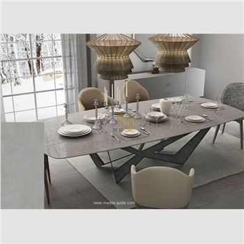 Pulpis Grey Sintered Stone Floor And Countertop