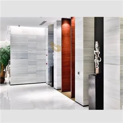 Bijelo drvo Nano staklene mermerne ploče za pod i zid