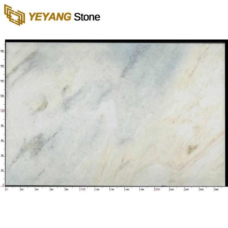 Factory Sale Blue Sky Jasper Luxury Stone Cream Marble Slabs Cheap Price